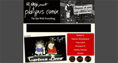 Desktop Screenshot of platypuscomix.net
